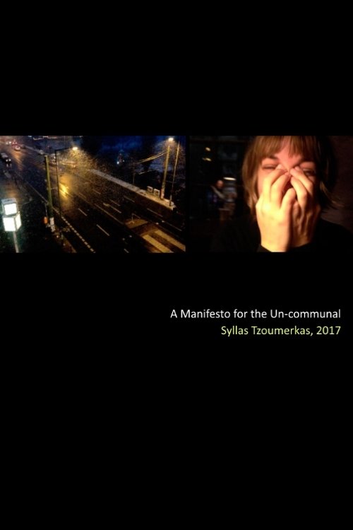 A Manifesto for the Un-communal poster