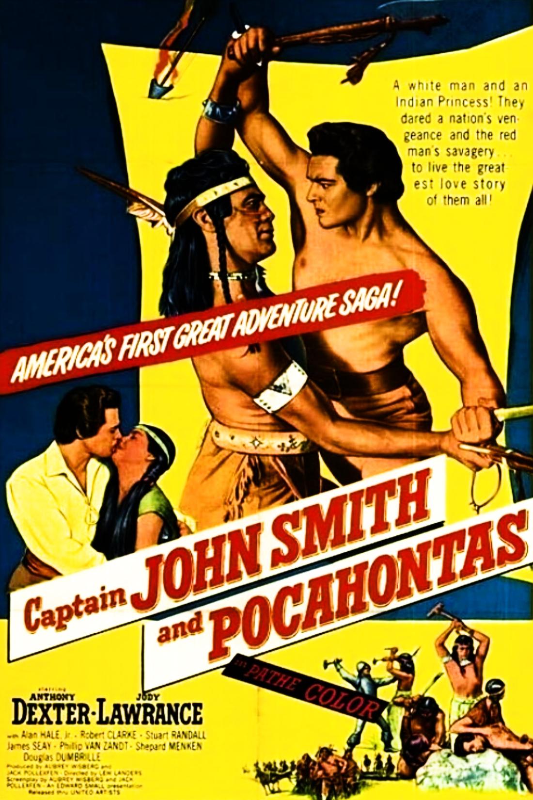 Captain John Smith and Pocahontas poster