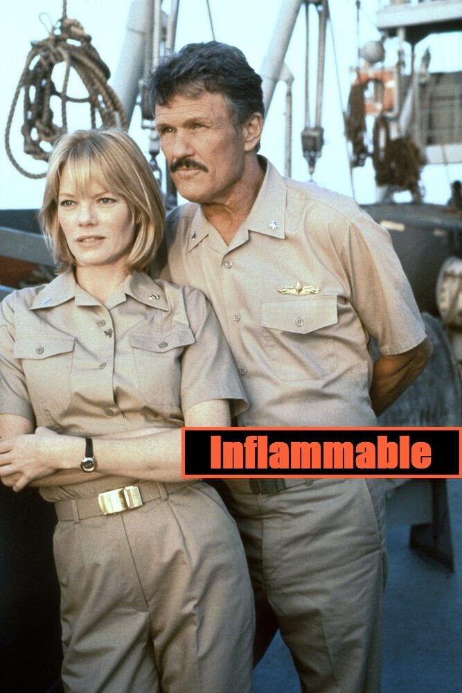 Inflammable poster