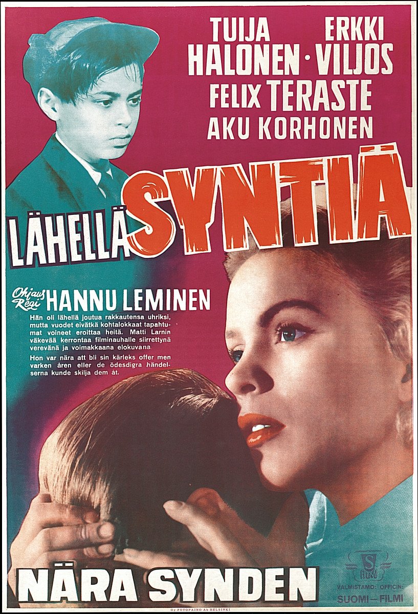 Lähellä syntiä poster