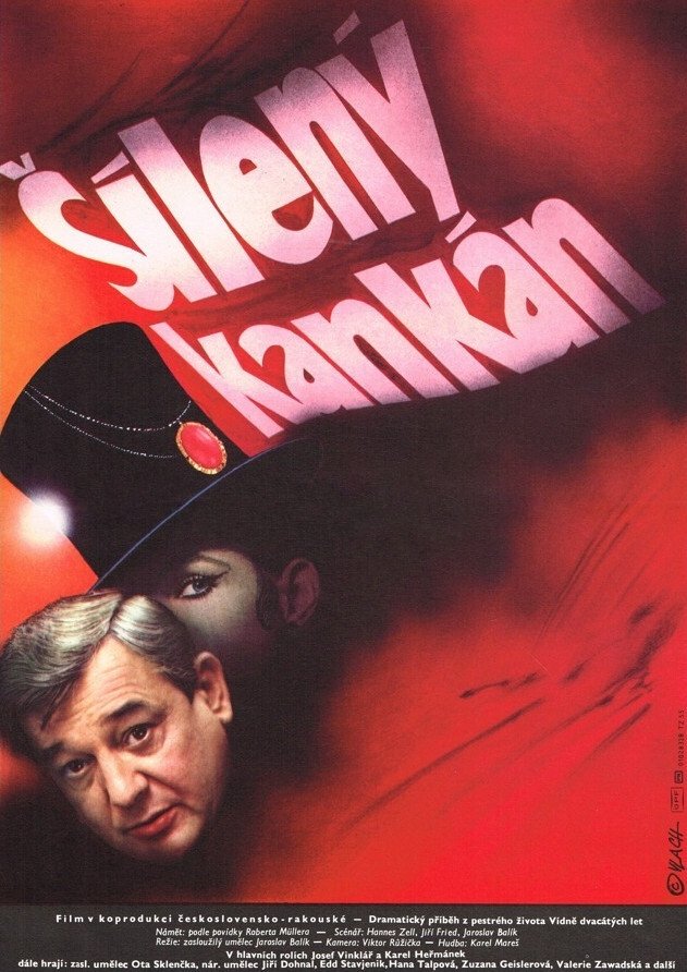Šílený kankán poster