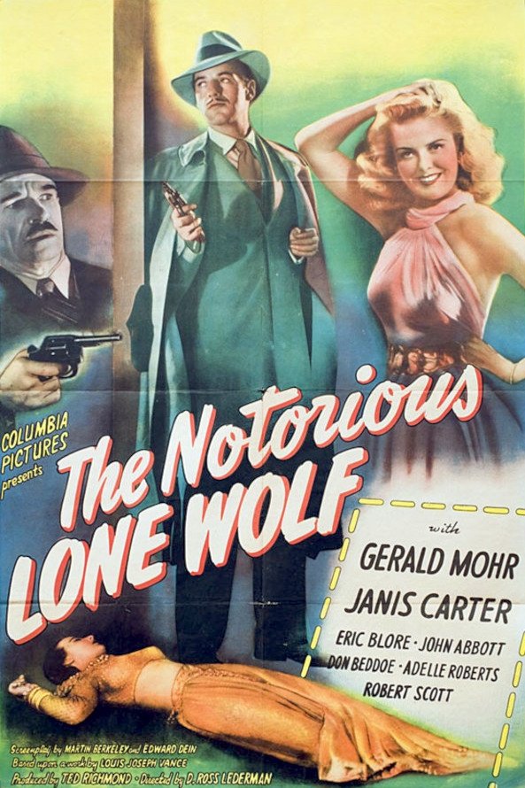 The Notorious Lone Wolf poster