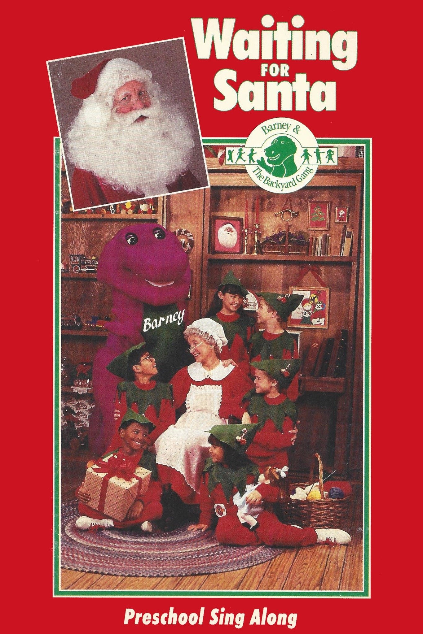Waiting for Santa poster